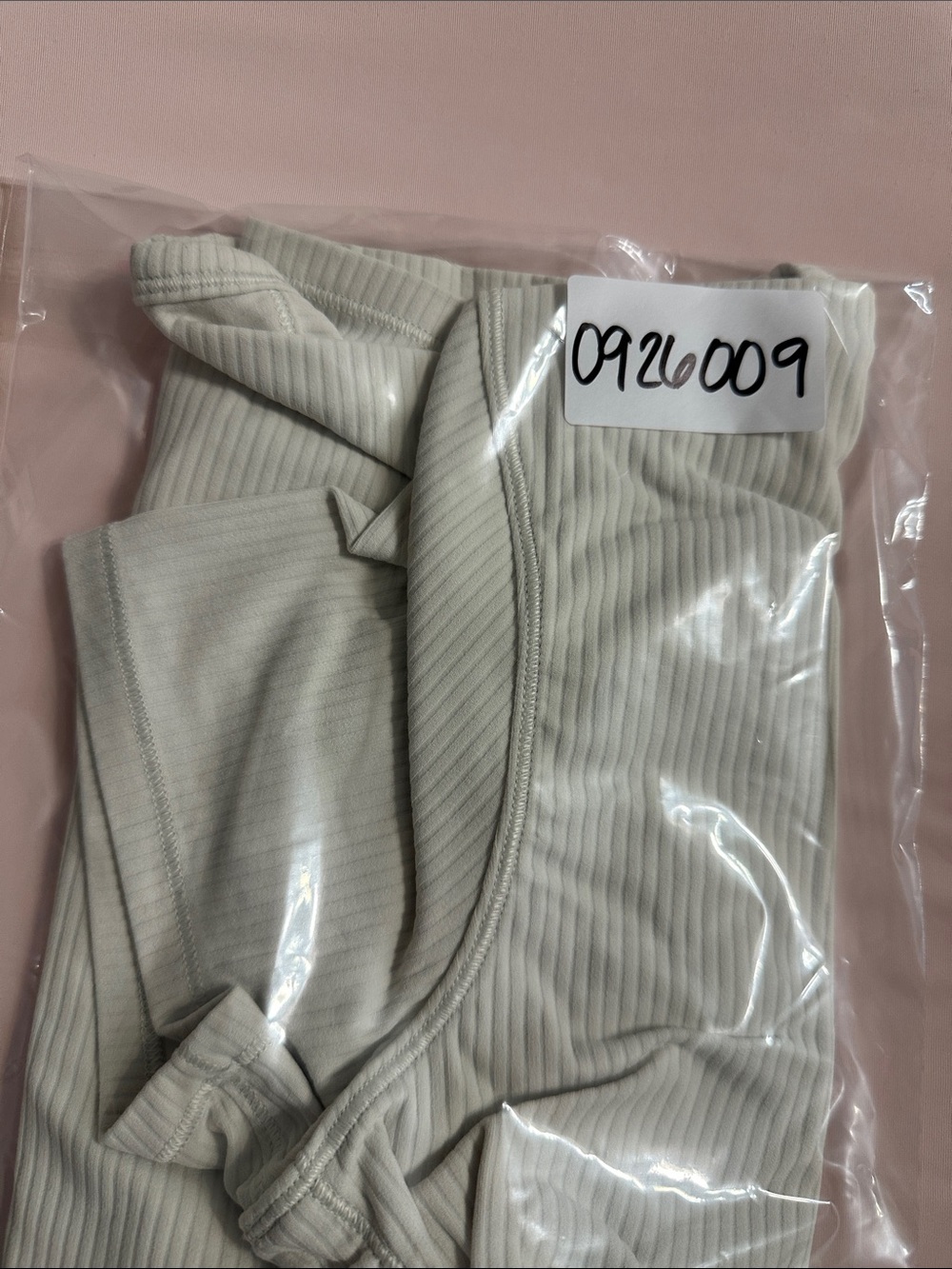 Lululemon Ribbed Short-Sleeve, cropped, Ruched Tee - 6 - Picture 10 of 10